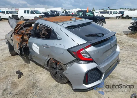 2019 Honda Civic Ex из США, поврежденный, VIN SHHFK7H65KU218301